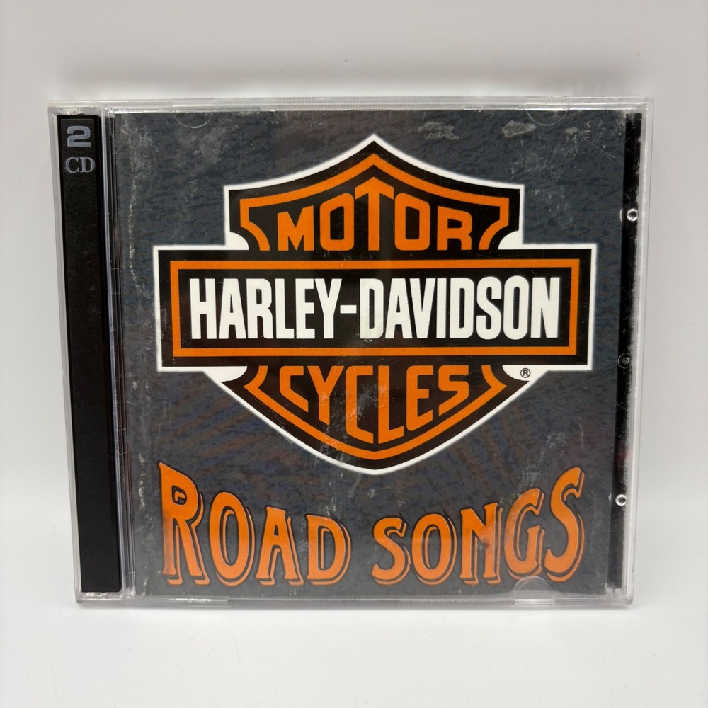 Harley-Davidson Road Songs CD Set Black Good 2-Disc Classic Rock‎